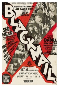 Blackmail (1929) izle